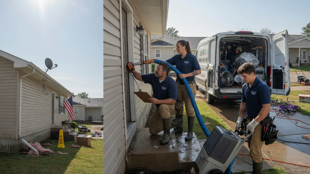 Ceiling Water Damage Restoration in Kildare, TX near me